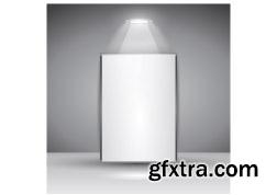 3d Empty Shelfs 32xEPS 3d Empty Shelfs 32xEPS