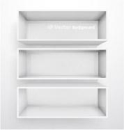 3d Empty Shelfs 32xEPS 3d Empty Shelfs 32xEPS