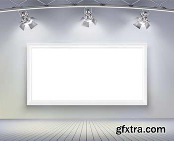 3d Empty Shelfs 32xEPS 3d Empty Shelfs 32xEPS