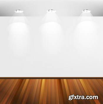 3d Empty Shelfs 32xEPS 3d Empty Shelfs 32xEPS