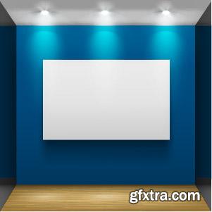 3d Empty Shelfs 32xEPS 3d Empty Shelfs 32xEPS