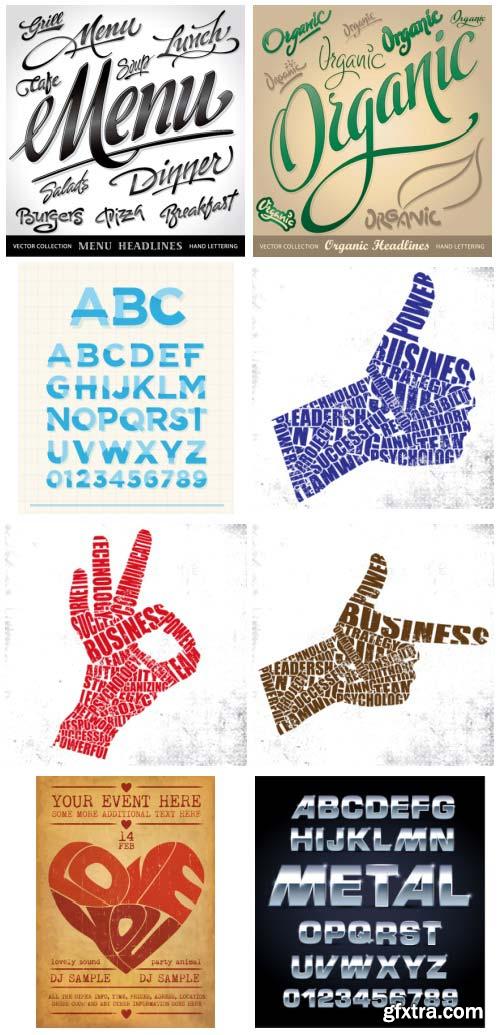 Amazing Typography Collection 70xEPS