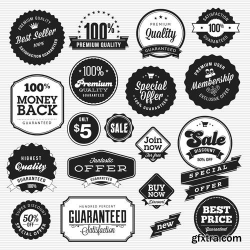 Collection of labels Collection of labels