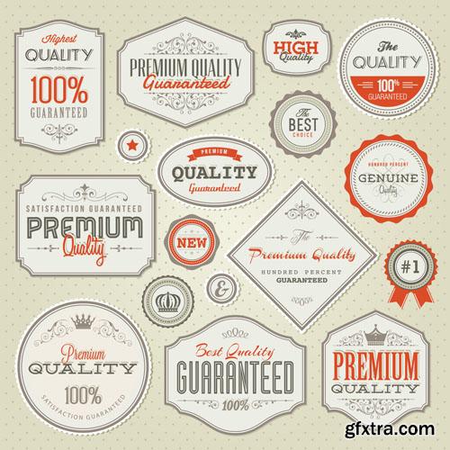 Collection of labels Collection of labels