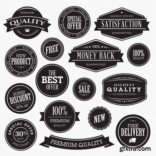 Collection of labels Collection of labels