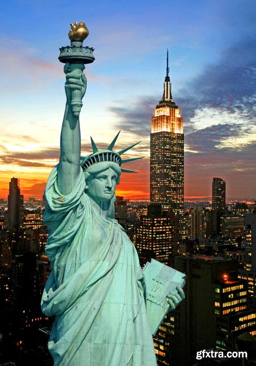 Night cities collection