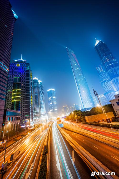 Night cities collection