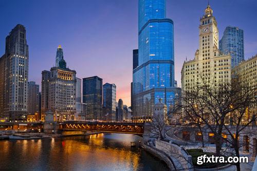 Night cities collection