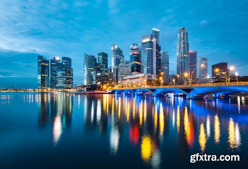 Night cities collection