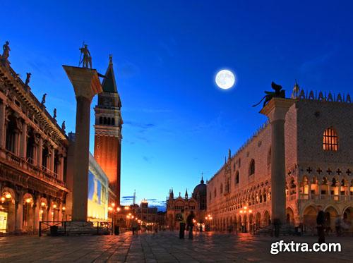 Night cities collection