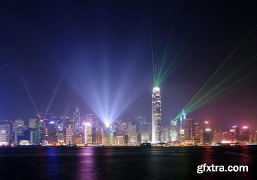 Night cities collection