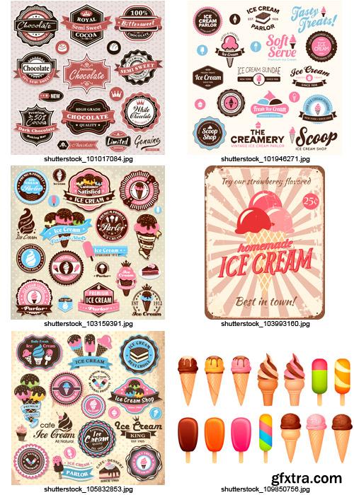Amazing SS - Ice Cream & Candy, 25xEPS Amazing SS - Ice Cream & Candy, 25xEPS