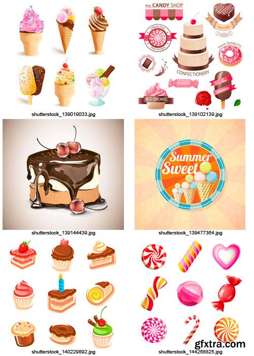 Amazing SS - Ice Cream & Candy, 25xEPS Amazing SS - Ice Cream & Candy, 25xEPS