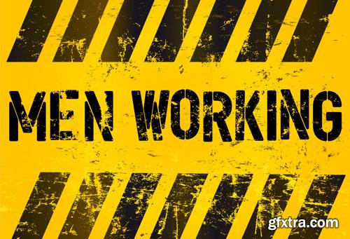 Warning and danger 25xEPS Warning and danger 25xEPS