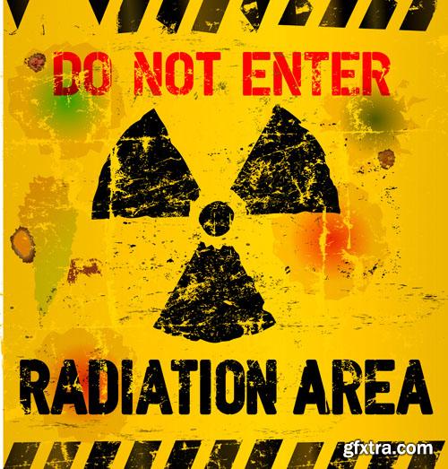 Warning and danger 25xEPS Warning and danger 25xEPS