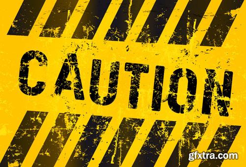 Warning and danger 25xEPS Warning and danger 25xEPS