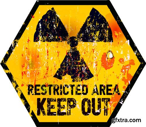 Warning and danger 25xEPS Warning and danger 25xEPS