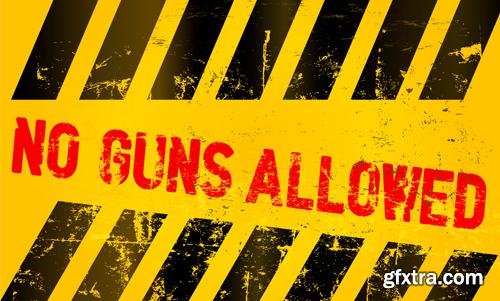 Warning and danger 25xEPS Warning and danger 25xEPS