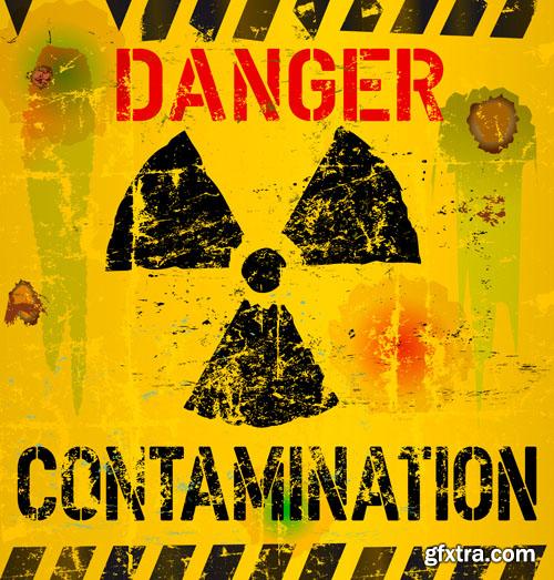Warning and danger 25xEPS Warning and danger 25xEPS