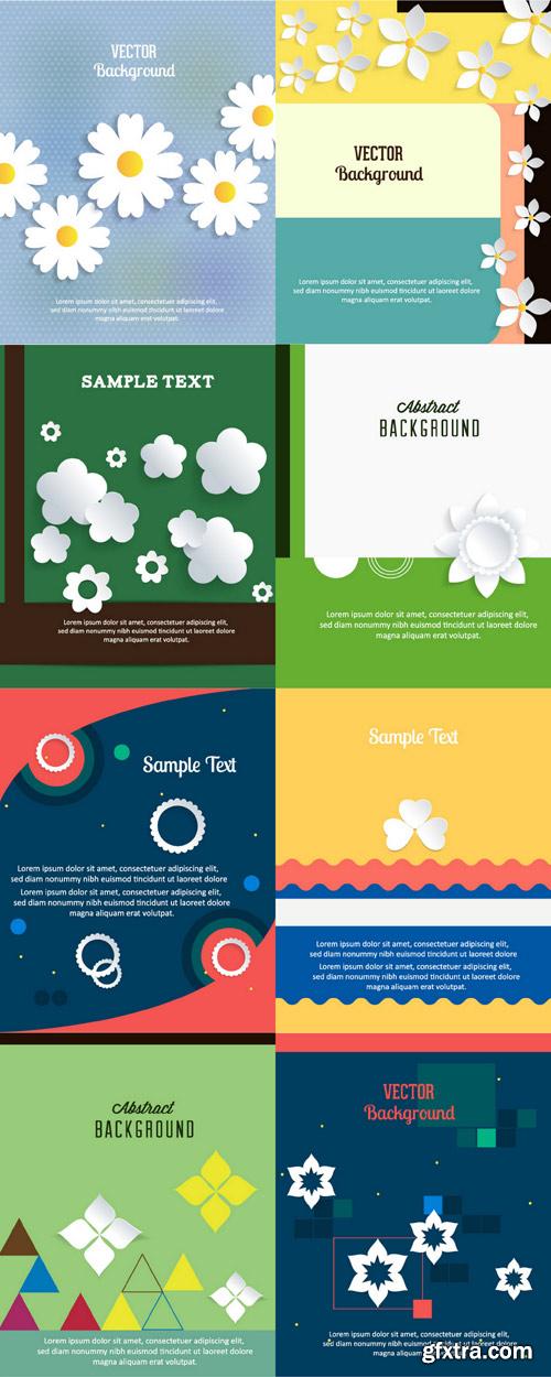 Abstract 3D Flowers Set 4 - 32xEPS Abstract 3D Flowers Set 4 - 32xEPS