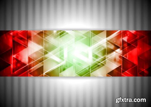 Collection of vector abstract backgrounds vol.6