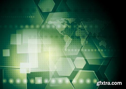 Collection of vector abstract backgrounds vol.6