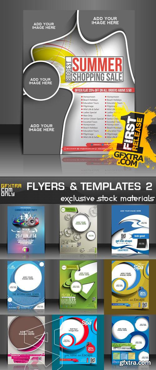 Flyers & Templates #2, 25xEPS