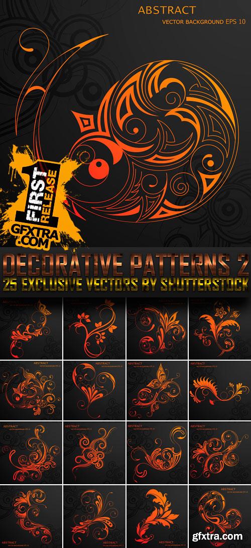 Amazing SS - Decorative Patterns 2, 25xEPS