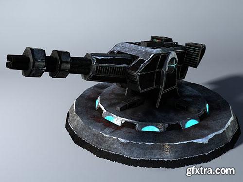 Dexsoft - Sci-Fi Turrets Model Pack