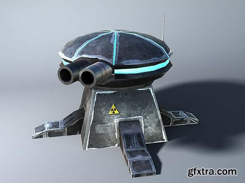 Dexsoft - Sci-Fi Turrets Model Pack