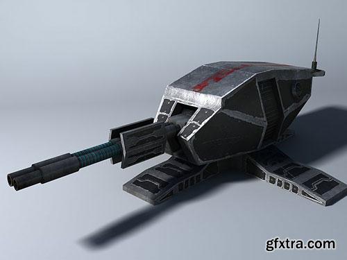 Dexsoft - Sci-Fi Turrets Model Pack