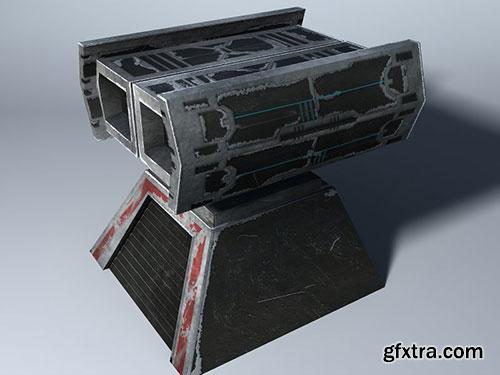 Dexsoft - Sci-Fi Turrets Model Pack
