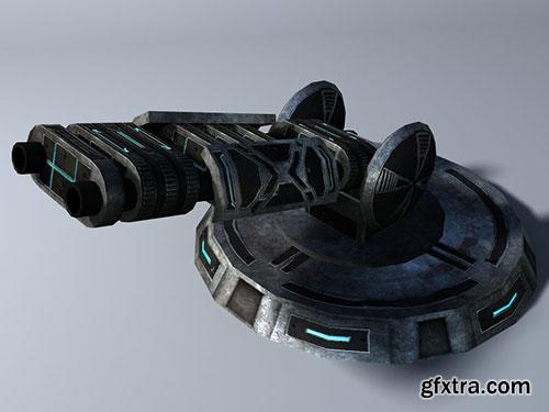 Dexsoft - Sci-Fi Turrets Model Pack
