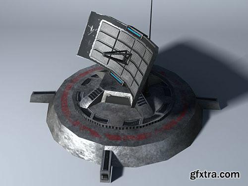 Dexsoft - Sci-Fi Turrets Model Pack