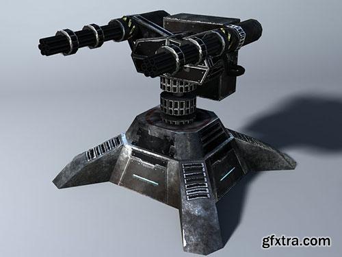 Dexsoft - Sci-Fi Turrets Model Pack