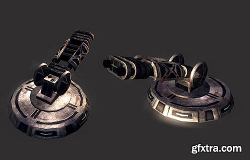 Dexsoft - Sci-Fi Turrets Model Pack