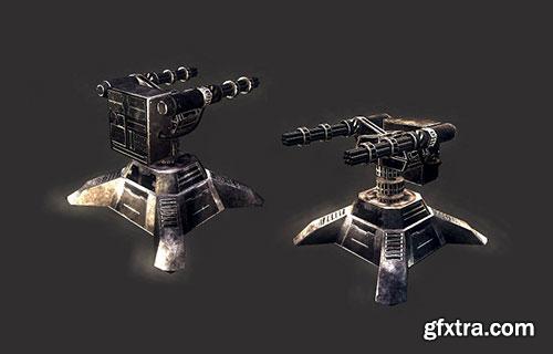 Dexsoft - Sci-Fi Turrets Model Pack