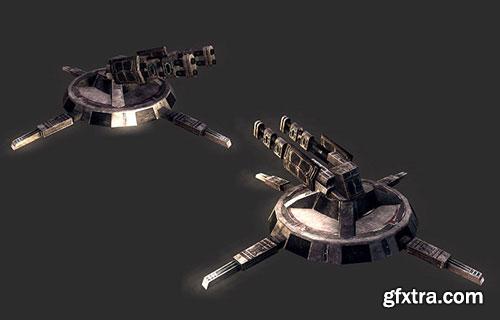 Dexsoft - Sci-Fi Turrets Model Pack