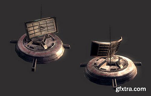Dexsoft - Sci-Fi Turrets Model Pack