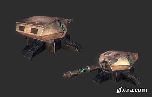 Dexsoft - Sci-Fi Turrets Model Pack