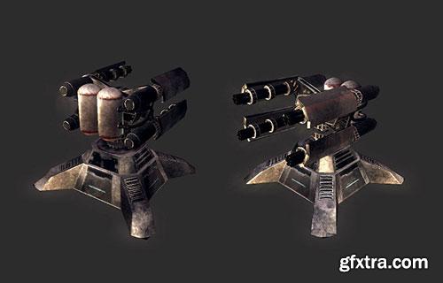 Dexsoft - Sci-Fi Turrets Model Pack