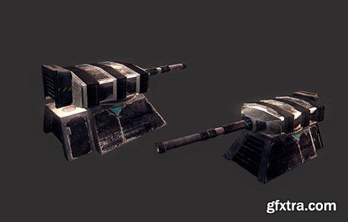 Dexsoft - Sci-Fi Turrets Model Pack