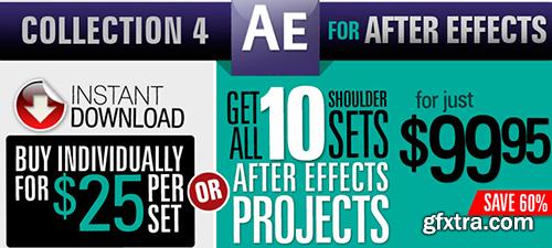Animated Shoulder Sets Collection 4 for Adobe After Effects
