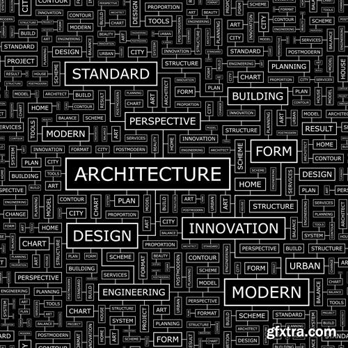 Word cloud concept illustration 25xEPS
