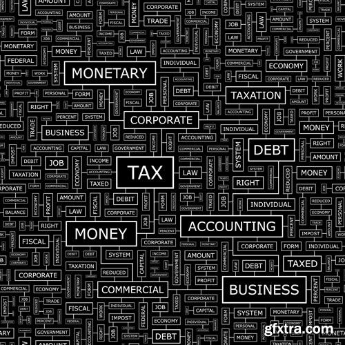 Word cloud concept illustration 25xEPS