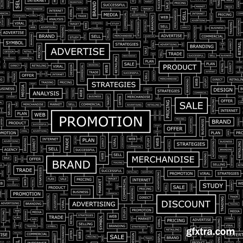 Word cloud concept illustration 25xEPS