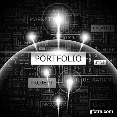 Word cloud concept illustration 25xEPS