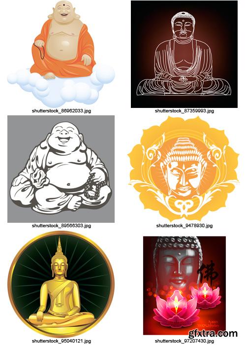 Amazing SS - Buddha Statue, 25xEPS