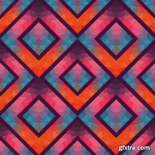 Triangle Covered Backgrounds, Templates 25xEPS