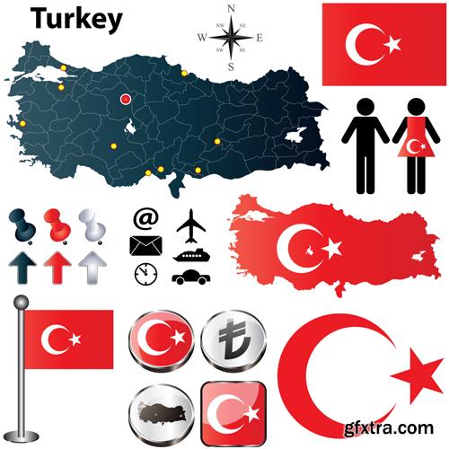 Turkey Collection 25xEPS
